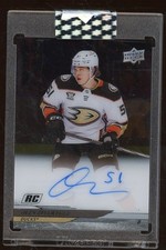 2024-25 UD Clear Cut Hockey Olen Zellweger RC Rookie ON CARD AUTO