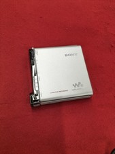 Sony MZ-RH1 Hi-MD Walkman MiniDisc Recorder Silver w/ Manual AC Adapter