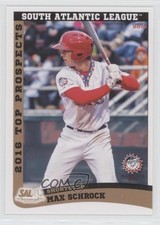 2016 Choice South Atlantic League Top Prospects Max Schrock #16 0a2