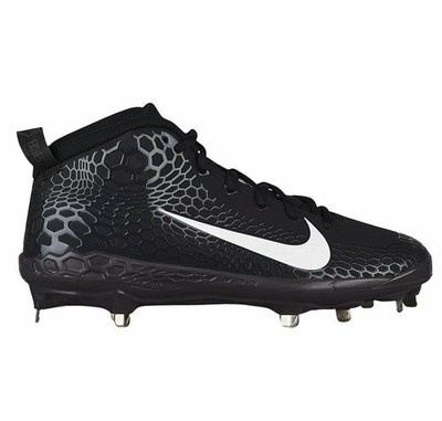 Nike Force Zoom Trout 5 Pro Mens Ah3372-010 Black/White Size 11.5 NIB Free Ship
