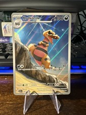 Krokorok Pokemon 136/086 Black Bolt Holo Card Near Mint NM TCG English En