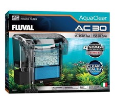 Fluval AC30 Aquarium Power Filter, 10 to 30-gal