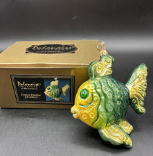 KURT ADLER POLONAISE TROPICAL PARADISE FISH ORNAMENT AP 1688A3 4.5"