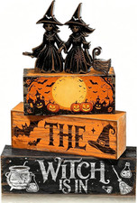 Halloween Witch Decor Indoor, Halloween Table Decorations for Home
