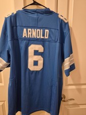 Terrion Arnold XL Jersey for Detroit Lions Cornerback