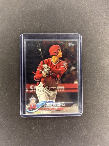 2018 Topps Update Series - Season Highlights Checklist Shohei Ohtani #US189 (RC)
