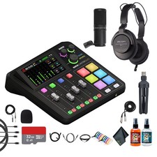 RODECaster Duo Integrated Audio Production Studio Dual USB Interface