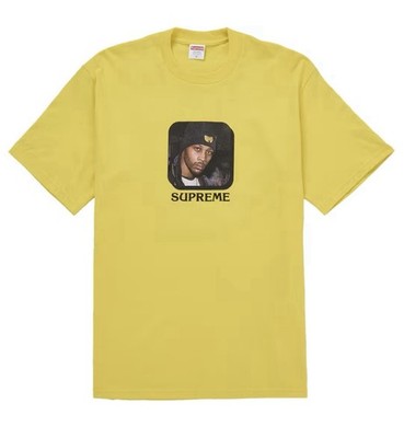 Supreme x Wu-Tang Clan RZA Tee T-Shirt Yellow Size XL FW25 Brand