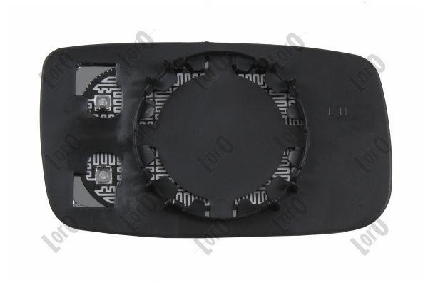 ABAKUS Heated Aspheric Left Side Mirror Glass 4101G03 for Volvo (1985-1991)