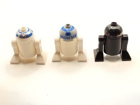 Lego Star Wars R2-Q5 Black Astromech Droid 7958 6211 BA24 lot R2-D2