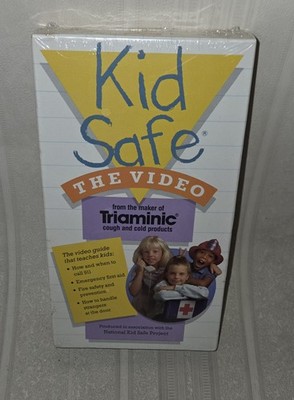 Kid Safe The Video by Triaminic VHS  Stuart Gordon Joe Flaherty Vampire RARE NEW