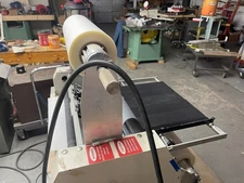 Ledco Workhorse HD-25 25" Laminator and custom made welded table