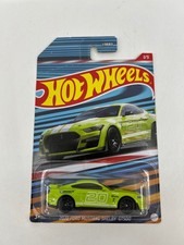 DieCast Hot Wheels 2020 Ford Mustang Shelby GT500 Green - 2022 Themed Exotics