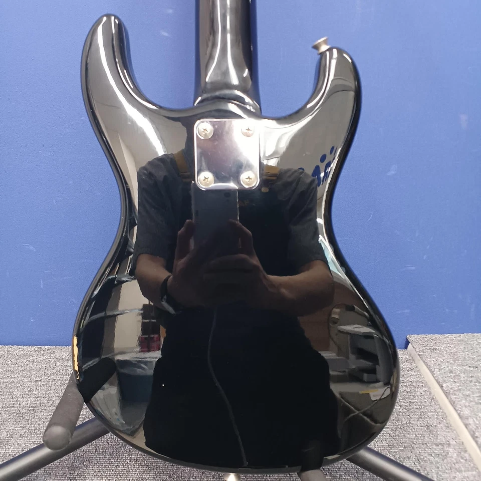 MOSRITE MOSRITE MINI Diapasón de Palisandro Usado Negro Foto 4 de 4