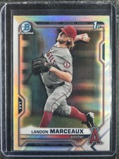Marceaux, Landon - 2021 Bowman Chrome Draft - Refractor