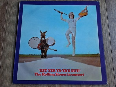 The Rolling Stones   Get Yer Ya-Ya's Out! LP UK 1973 re Decca white labels