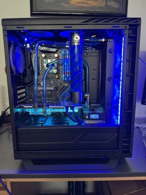 Gaming PC, 32GB, NVME, Custom Wasserkühlung
