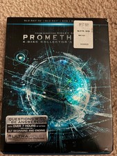Prometheus Blu-ray/DVD, 2012, 4-Disc Set, Collectors Edition 