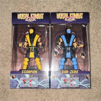 McFarlane Toys Mortal Kombat Klassic Scorpion & Sub-Zero Boxed Action Figures