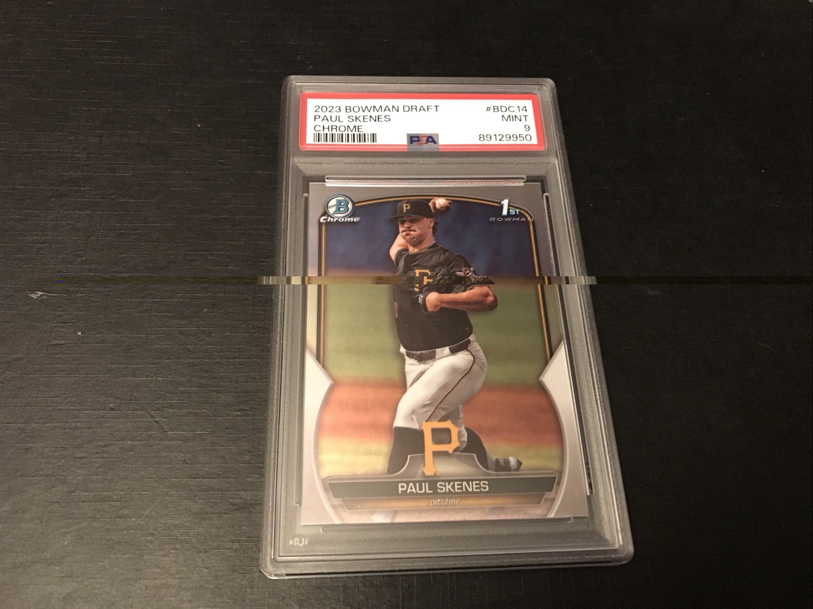 2023 Bowman Draft PAUL SKENES 1st Bowman Chrome Pirates PSA 9 MINT