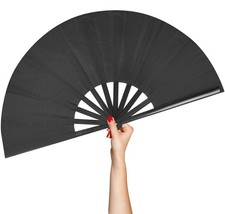 Rave Fan Large Folding Fan-Hand Fan Clacking Fans for Line Dancing, Popping F...