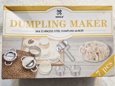 Dumpling Maker Kit Stainless Steel Dumpling Mold Maker, Momos for Easy Dumpling