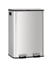 Step On Trash Can Large Dual Recycling Garbage Bin Choose Your Size Color