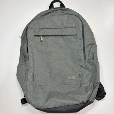 Case Logic ERA 15.6 Laptop Backpack Gray Commuter Work Travel Bag Padded
