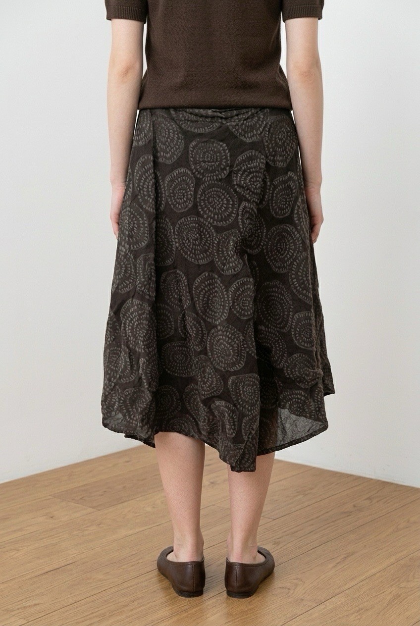 Stunning Asymmetrical Hem skirt By Oska Made In Czech Republic 🇨🇿