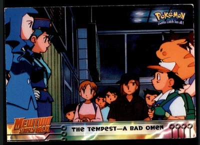 THE TEMPEST-A BAD OMEN #15 Mewtwo Strikes Back Blue Logo LIGHTLY PLAYED Non-Holo