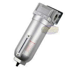 1" Inline Air Compressor In Line Water Moisture Filter Trap Separator Auto Drain