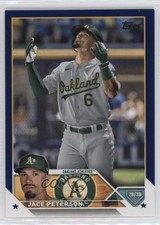 2023 Topps Series 2 Royal Blue Jace Peterson #619 kf4