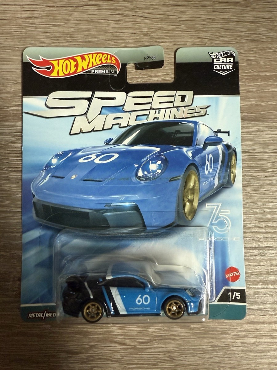 Hot Wheels Premium Porsche 911 GT3 Forza, Speed Machine, Boulevard