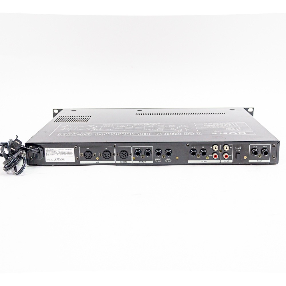 SONY MU-R201 ソニー デジタルリバーブ Sony MU-R201 - YouTube