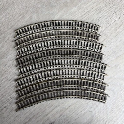 X8 Fleischmann Piccolo N Gauge Ballasted R192 Curves - Image 1 of 4