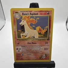 WotC Blaine's Rapidash 33/132 Gym Challenge Uncommon Regular Unlimited HP70 on eBay