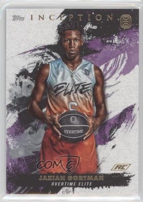 2021-22 Topps Inception OTE Overtime Elite Jazian Gortman #98 3hd