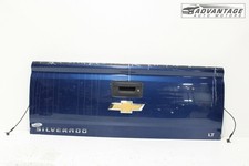 14-18 Chevrolet Silverado 1500 Tailgate Trunk Back Door Royal Blue W Camera Oem