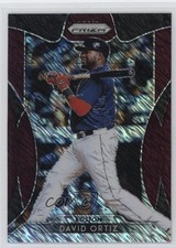 2019 Panini Prizm Tier III Burgundy Shimmer Prizm 9/25 David Ortiz #222 HOF r9d