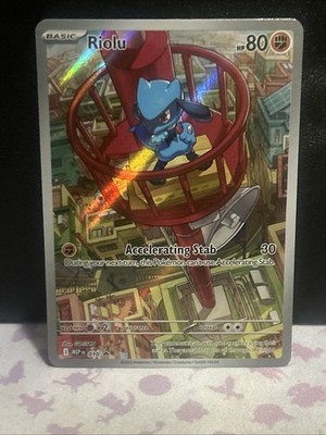 Pokémon Riolu 010 Me: Mega Evolution Promo Holo Basic 80 HP English