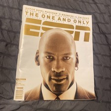 ESPN Magazine Michael Jordan Feb. 8, 1999. The One And Only. Complete Magazine
