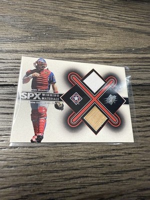 2001 SPx - Winning Materials Ivan Rodriguez #IR2 (MEM)