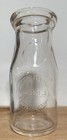 Pine Grove Farm J.S. Gordon Woodfords Maine ME Half Pint Milk Bottle Embossed — photo 4