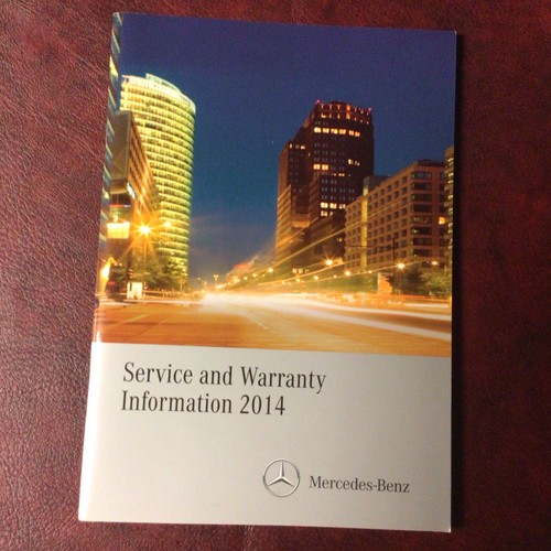 2014 MERCEDES CLS OWNERS MANUAL BOOKS REF MAINT E-CD XM GUIDE CASE ALL MODELS - Picture 6 of 9