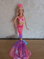 Barbie The Pearl Princess 2 in 1 lumina Mermaid Doll Rare Mattel With Comb
