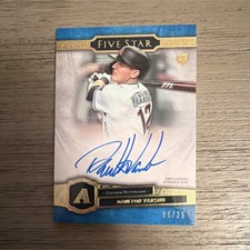 2021 Topps Five Star Daulton Varsho #FSA-DV Autograph Blue /25 Diamondbacks