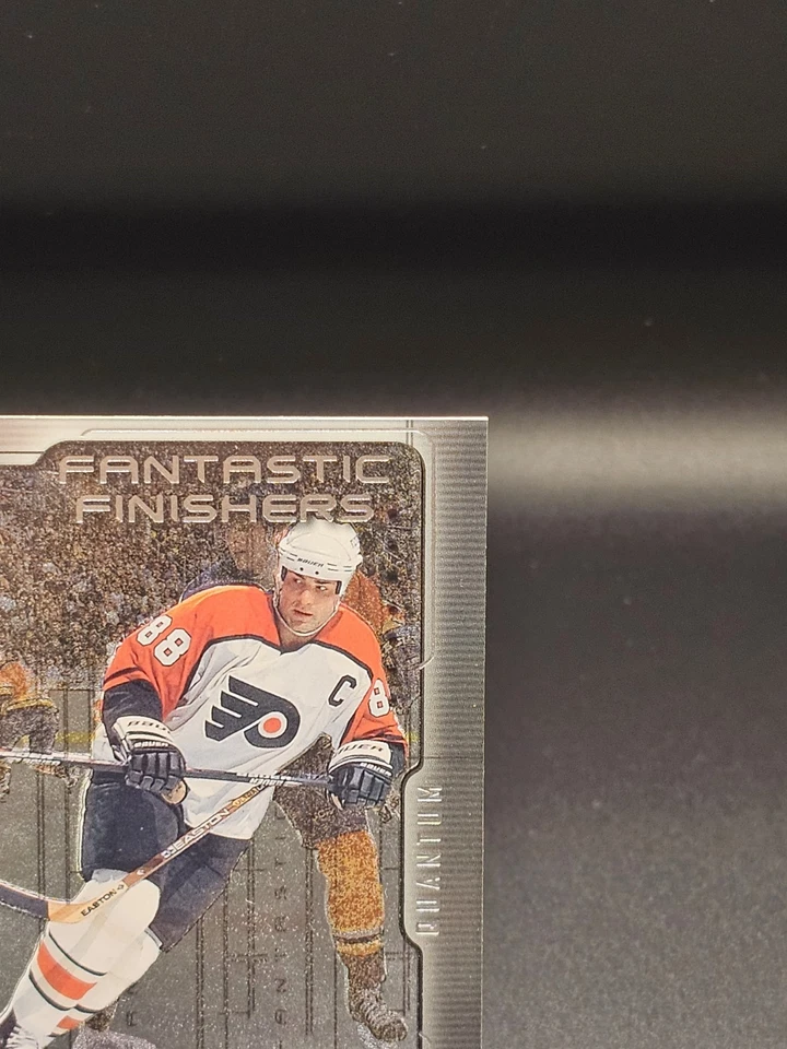 1999-00 Upper Deck Eric Lindros Fantastic Finishers Quantum SILVER /100 - Image 3 of 4