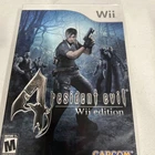 Resident Evil 4 - Wii Edition (Nintendo Wii, 2007) - CIB, Tested
