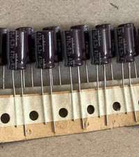 10pcs Nichicon 470uf 6.3v Radial Electrolytic Capacitors 470MFD PM Low ESR