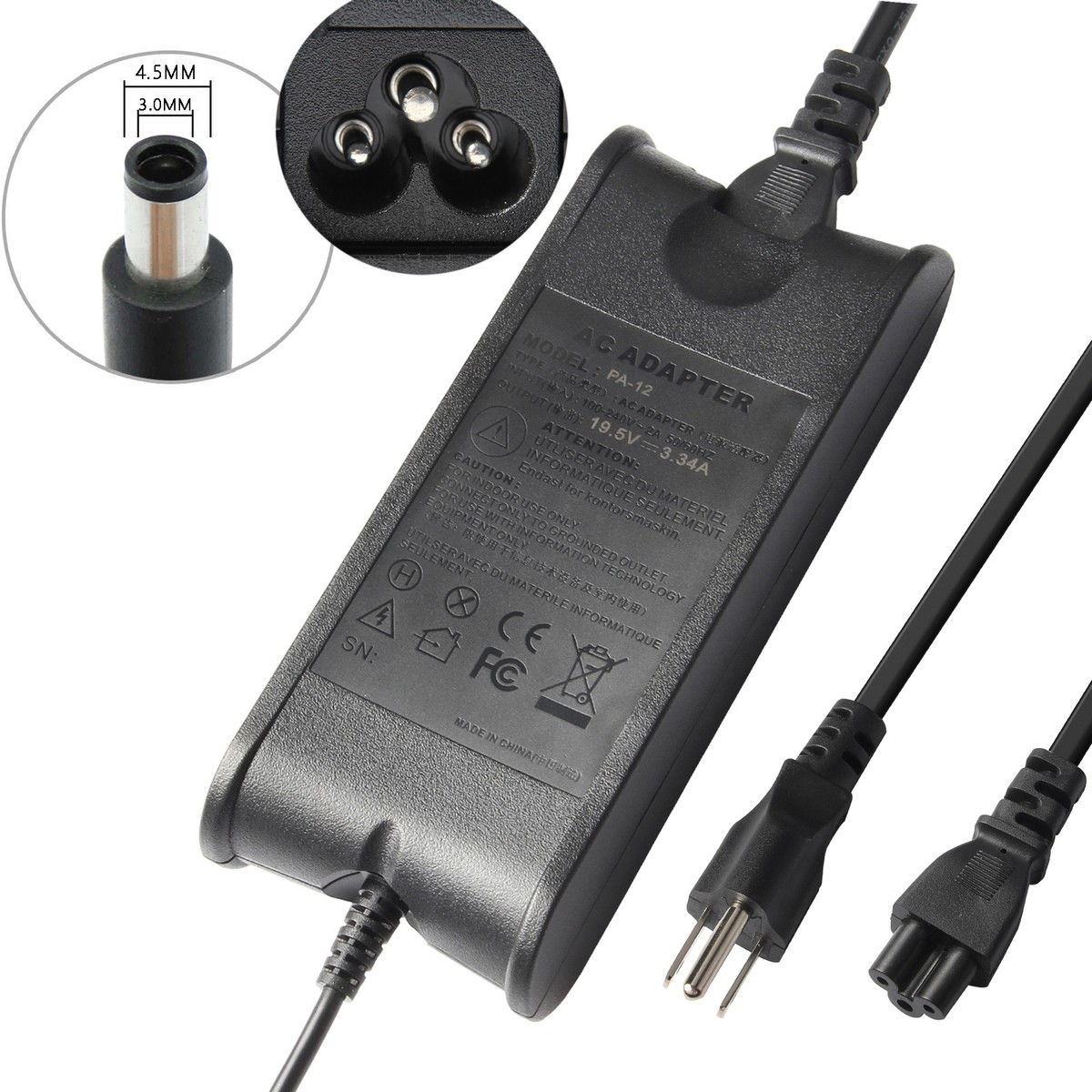 Power Supply For Dell Inspiron 20 3052 3059 3064 All-in-One